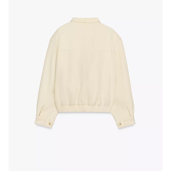 ZARA NWT ZW Collection Button Up Jacket - Picture 16 of 16